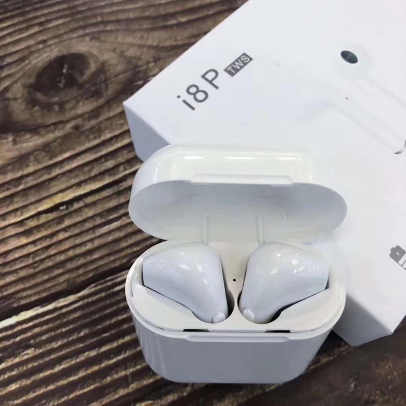 Оптовая продажа новые наушники i8P tws беспроводные bluetooth мини стерео вкладыши с