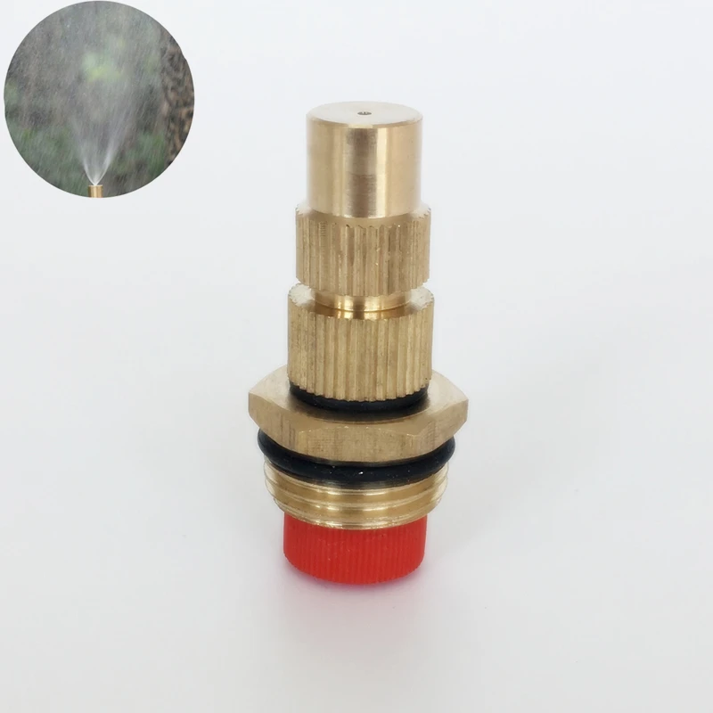 

1/2" DN15 Adjustable Brass Atomizing Misting Spray Sprinklers Nozzles