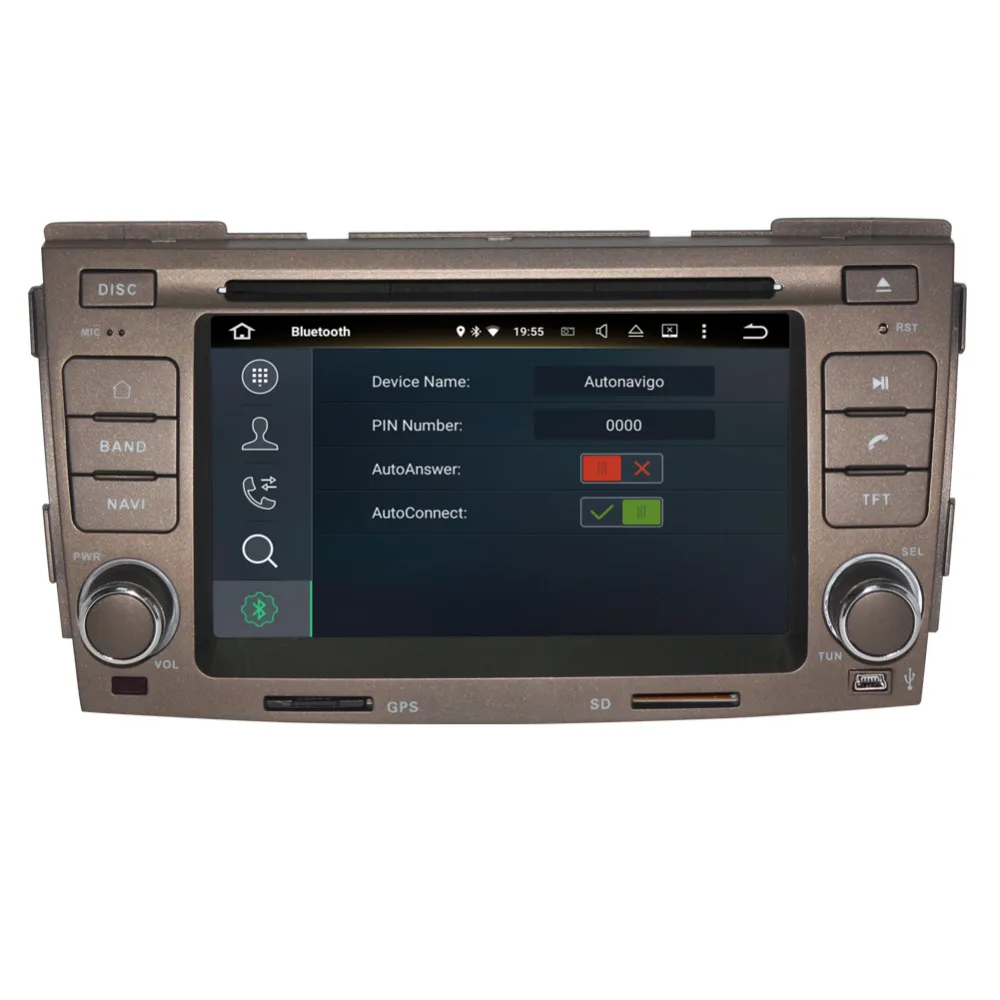 Top 4GB RAM Android 9.0 Octa Core Car DVD Player GPS Navigation For Hyundai Sonata 2009 2010 Car Radio Stereo Multimedia Head Unit 1