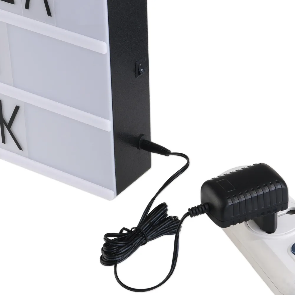 Световой короб адаптер AC DC 100 240 В к 5 1A коммутации Питание конвертер для LEORX