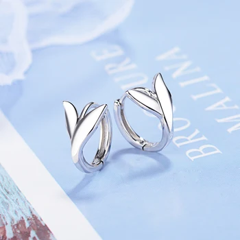 

100% 925 Sterling Silver Whale & Dolphin Mermaid Tail Round Hoop Earrings For Women Girls Gift Jewelry Prevent allergy