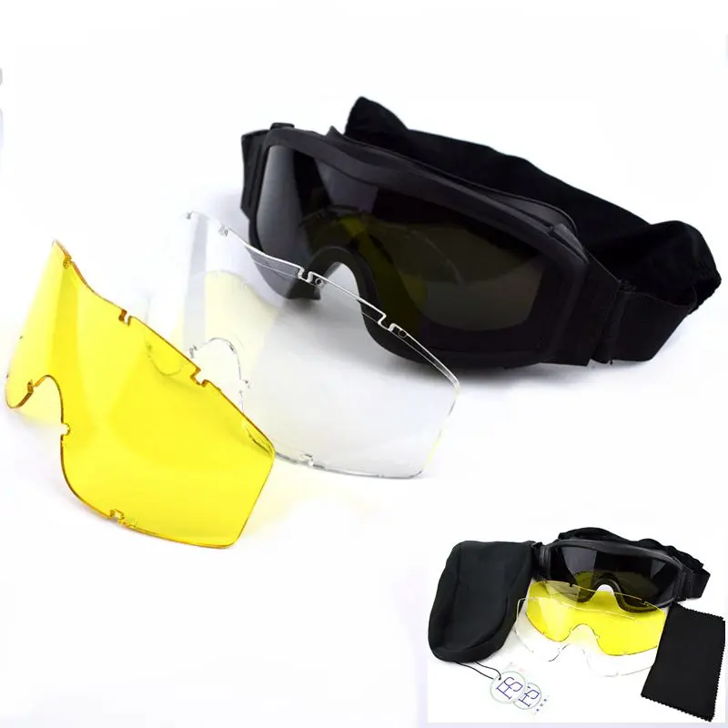 Military Goggles Hunting Tactical Glasses Eye Protection Sunglasses Airsoft Tactical Goggles