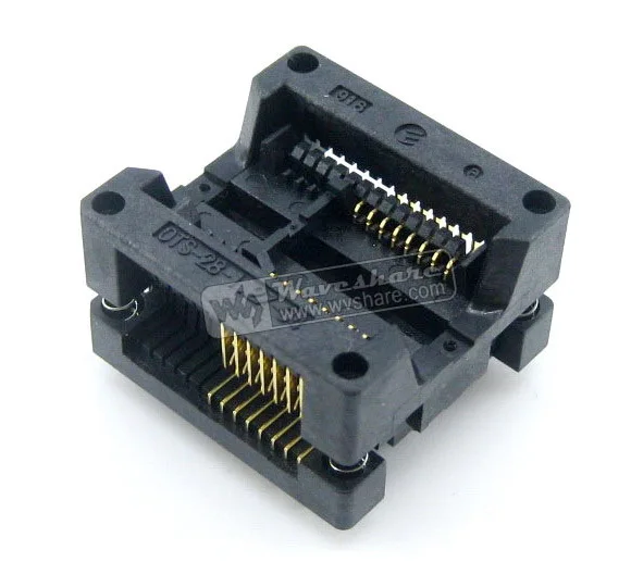 OTS 16 (28) 1 27 04 Enplas IC тестовая розетка мм Шаг SOP16 SO16 SOIC16 упаковка|socket sop16|socket 28socket test |