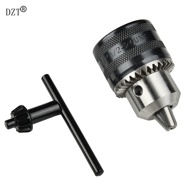 DZT 1/2 Hex Shank Electric Drill Chucks Capacity1.5-13mmThread 1/2-20UNF Adapter for Hammer Power Tools | Инструменты