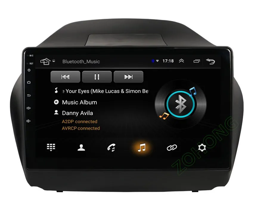 Cheap 10.2 inch 2.5D Android Car DVD Multimedia Player For Hyundai Tucson/IX35 autoradio CAR GPS navigation Stereo Radio recorder WIFI 21