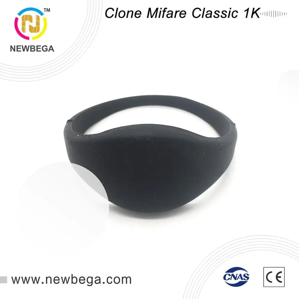 

5PCS RFID wristband 13.56MHz Clone Mifare Classic 1K S50 IC badge for access control Card NFC Key free shipping Fast delivery