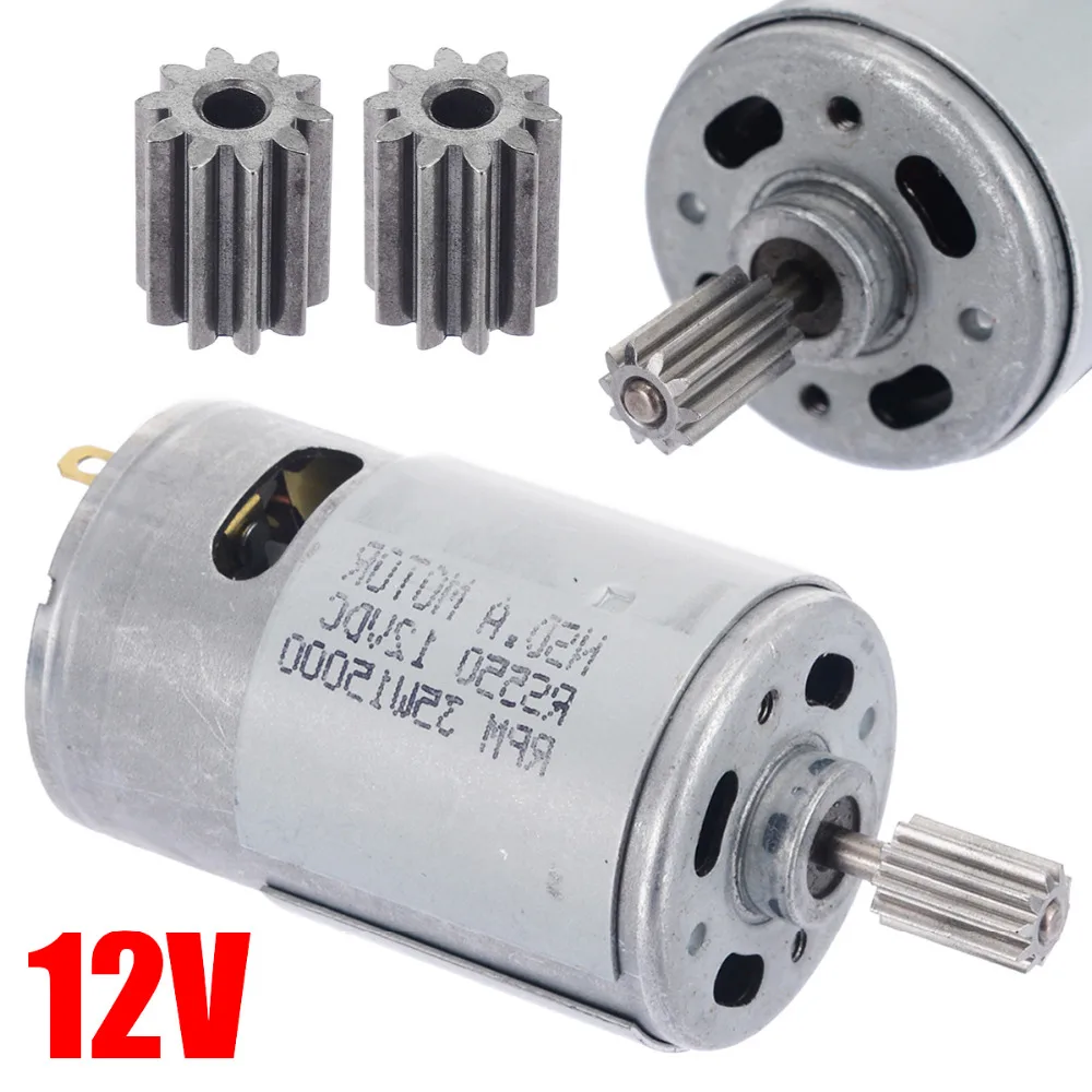New Arrival DC 12V 15000RPM Electric Motor Gear For Kid Ride On Cars Toy Replacement Part For Motors & Parts DC Motor New Arrival DC 12V 15000RPM Electric Motor Gear For Kid Ride On Cars Toy Replacement Part For Motors & Parts DC Motor