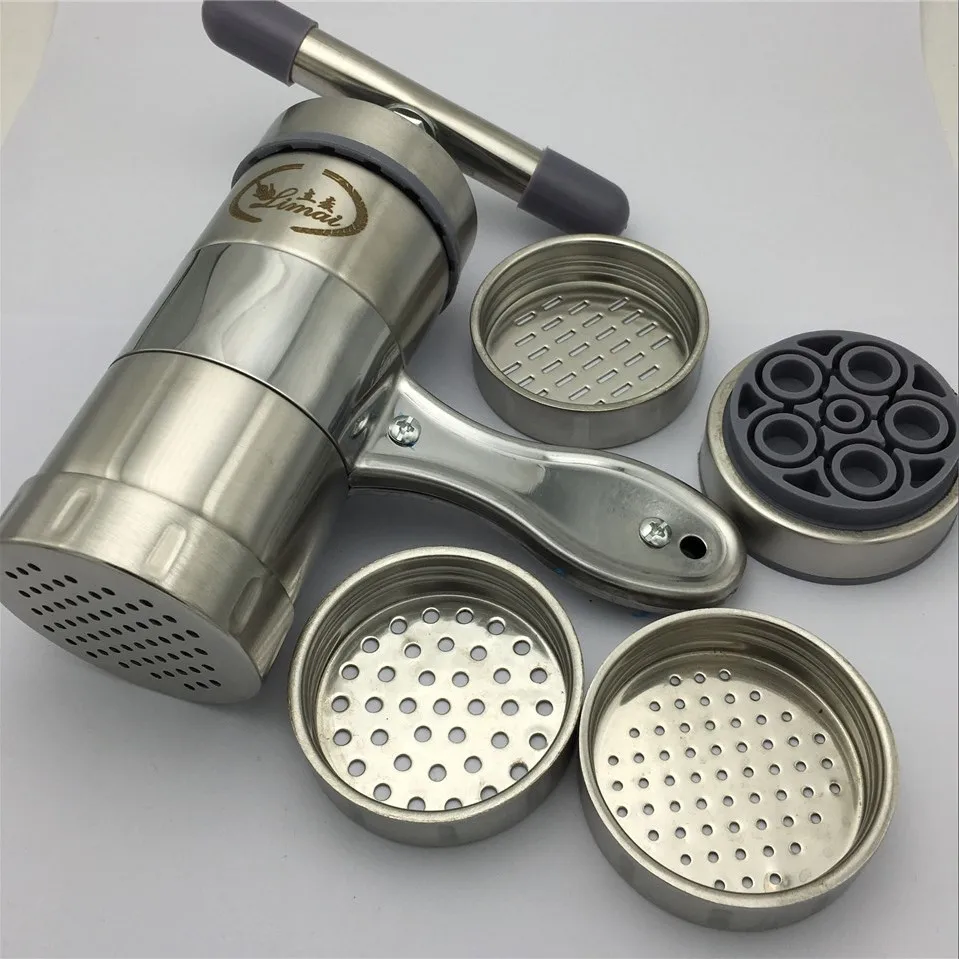 Noodle Maker kitchen Stainless Steel Pasta Press Spaghetti Machine