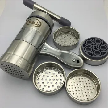 

Noodle Maker kitchen Stainless Steel Pasta Press Spaghetti Machine Fruit Juicer Manual Pasta Noodle Machine Make