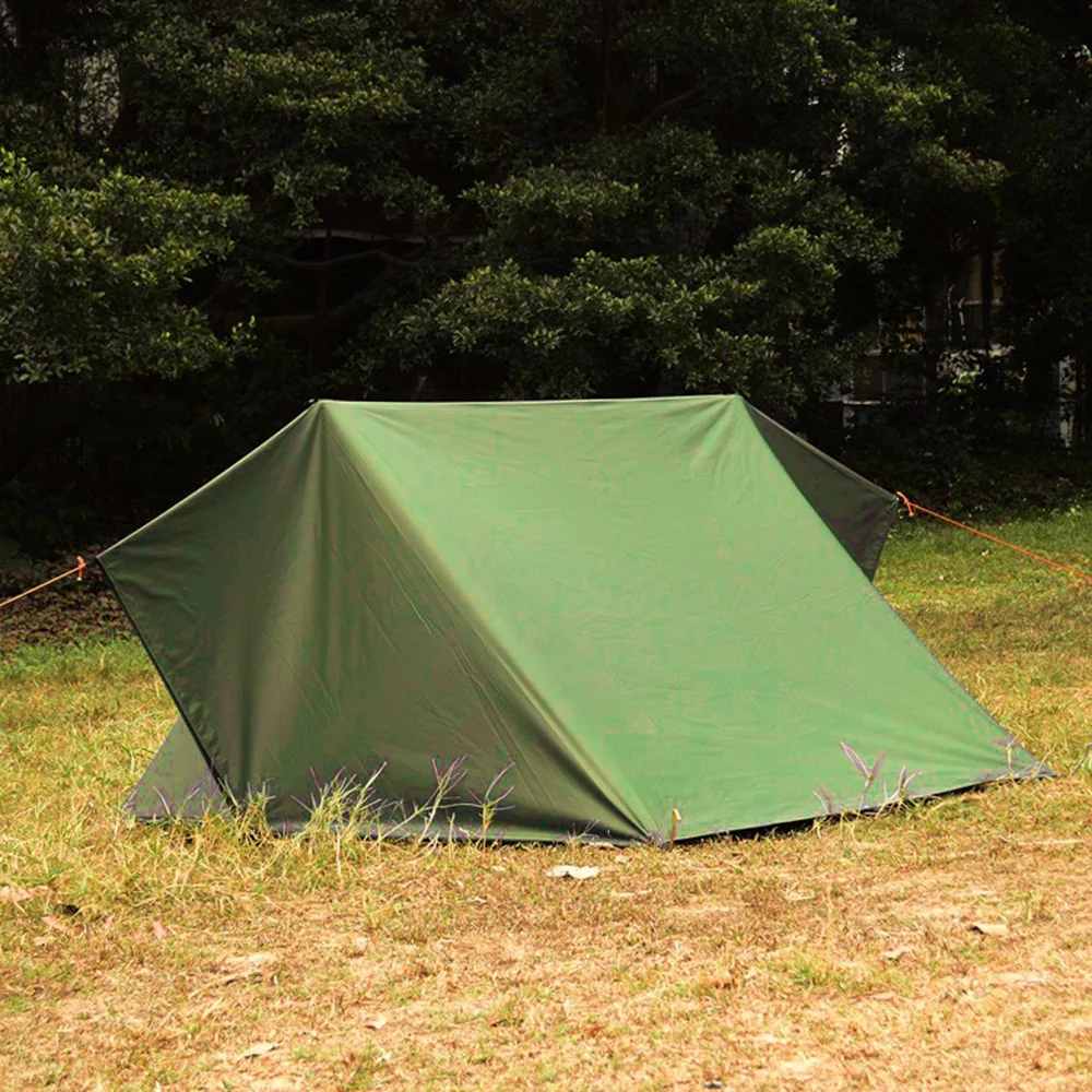 Waterproof Outdoor Camping Mat Beach Picnic Blanket Foldable Ground Cover Pad Floor Tarp Tent Footprint(Green 100*150