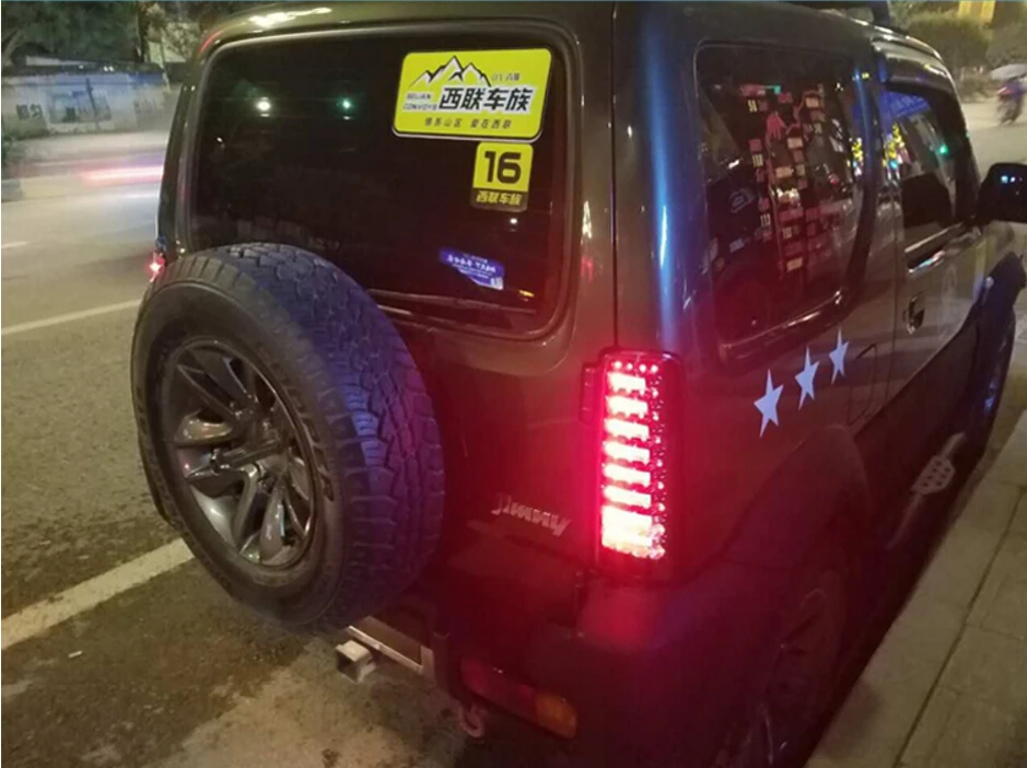 Jimny бампер светильник 2 шт. автомобильный Стайлинг для Suzuki хвост s светодиодный 2007