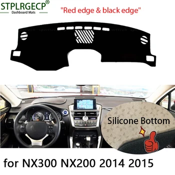 

Top Quality Double layer Dash Mat Dashmat Dashboard Cover Sun Shade Dash Board Cover Carpet for Luxus NX300 NX200 2014 2015