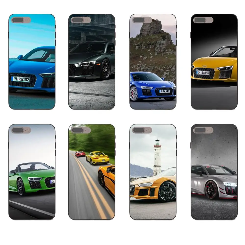 

Soft TPU Cover Case For Xiaomi Redmi Note 2 3 4 4A 4X 5 5A 6 6A Plus Pro S2 Y2 Sport 2017 Audi R8 Coupe Car