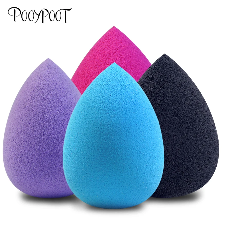 shop with crypto buy Soft Drop Shape Makeup Puff 4 Pcs pay with bitcoin