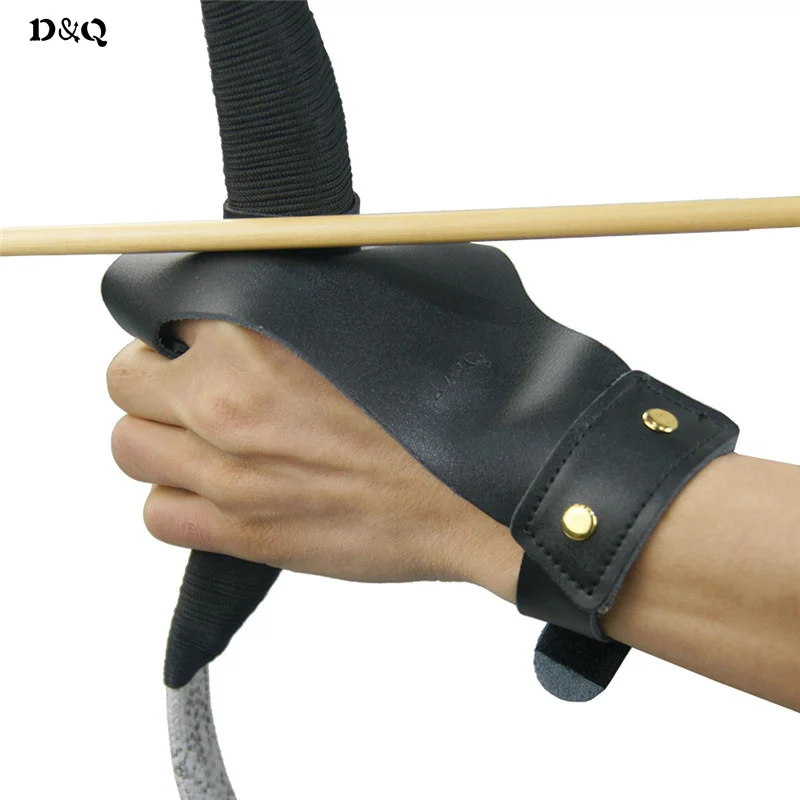 Archery Bow and Arrow Finger Glove Protection Left Hand for Outdoor
