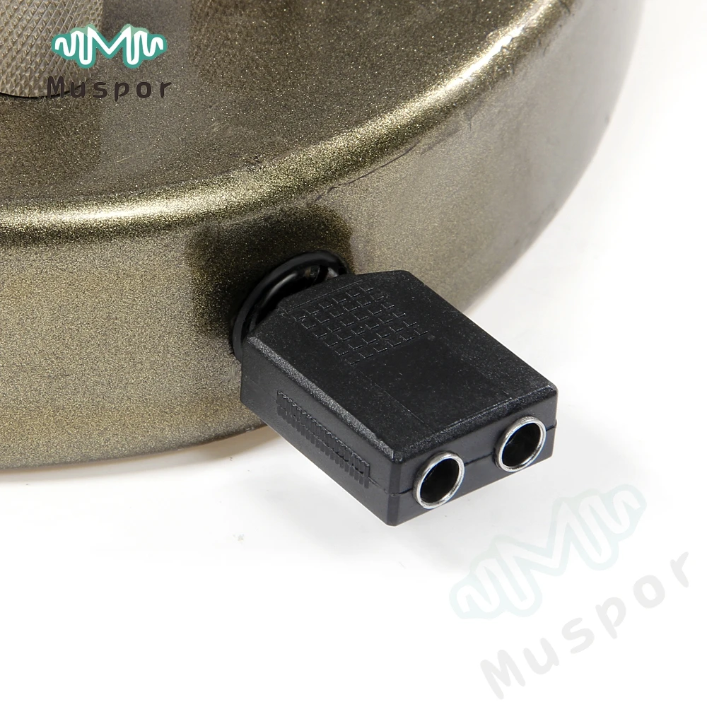 

6.35mm 1/4" Stereo Plug To 2 RCA Splitter Audio Adapter Converter Male to Female Audio Transmission Adapters For Electric Guitar