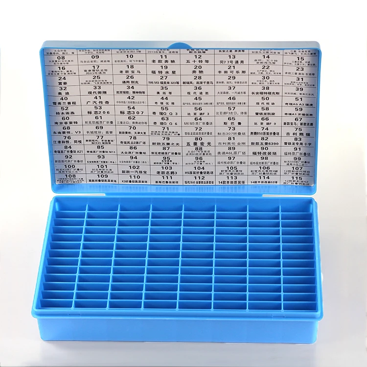 p083 key storage box blank key plastic box have 112 Spaces locksmith suppliesin Locksmith