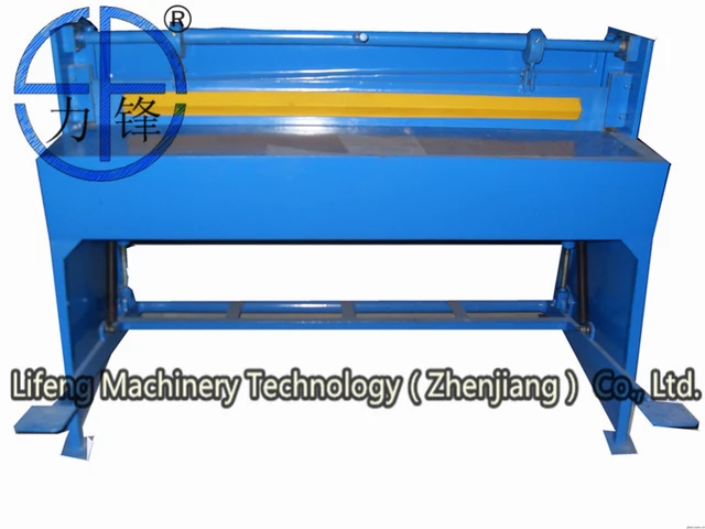 lifeng q11 sheet metal manual cutting machine manual shearing 4 foot sheet metal shear