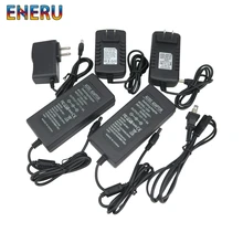 Блок питания, 12 В, 1 А, 2 А, 3 А, 5 А, 6 А, Трансформаторы освещения переменного тока, 110 В, 220 В, 12 В постоянного тока, 12 В, ЕС, США, Светодиодный драйвер для светодиодной ленты