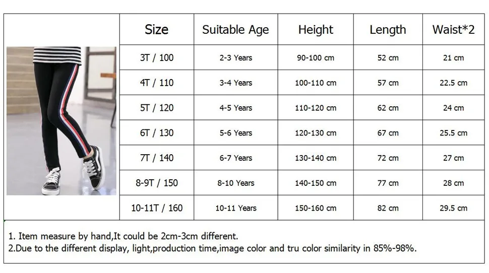 Леггинсы для девочек, детские узкие брюки, зимняя одежда для маленьких девочек 3, 4, 5, 6, 7, 8, 9 лет, детские розовые штаны в полоску, Хлопковые Штаны