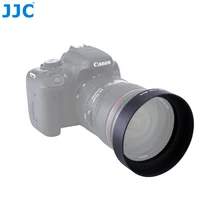 JJC универсальная стандартная бленда объектива 49 мм 52 мм 55 мм 58 мм 62 мм 67 мм 77 мм 82 мм металлическая вкручивающаяся Защита объектива камеры
