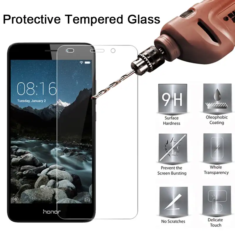 Templado Protector de vidrio para Huawei Hon