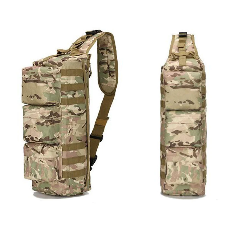 Outdoor Fishing Tackle Shoulder Bag Tactical Camouflage Military Single