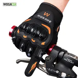 WOSAWE велосипедные перчатки Горные мотоциклетные мотокросса внедорожные полный палец перчатки дышащие защитные гоночные Guantes