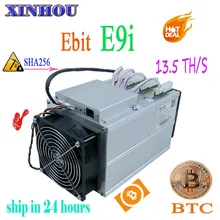 Б/у шахтерная микросхема Ebit E9i 13,5 T SHA256 Биткоин BTC BCH Майнер экономичный, чем E10.1 antminer S9 S9i S11 T15 S15 B7 Z11 M3 M10 T2T T3