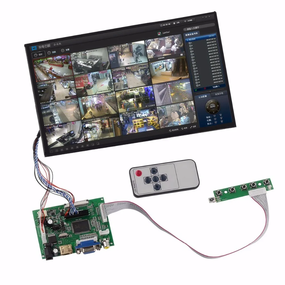 Accessory Bundles 10.1 LCD Display Screen TFT LCD Monitor N101ICG-L21+Kit HDMI VGA Input Driver Board For Monitoring equipment