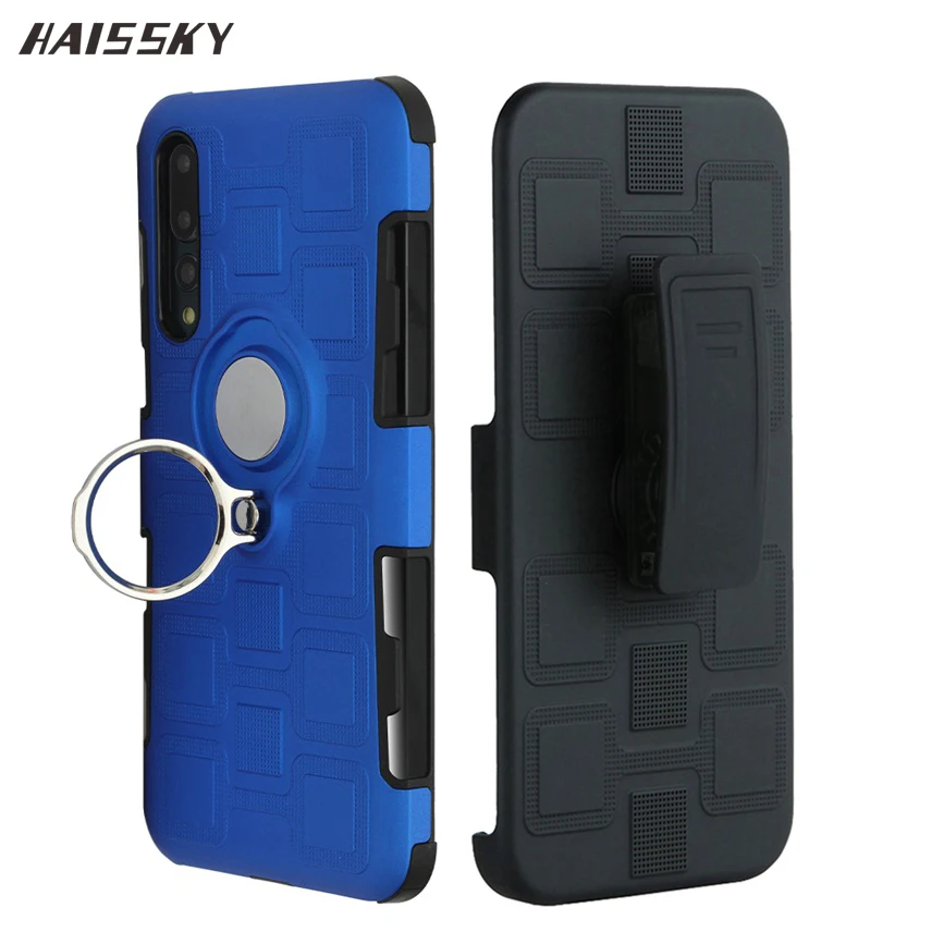 

Magnetic Car Phone Case For Huawei P20 lite P20 Pro Honor 10 Cover 360 Full Armor Case PC & TPU Ring Holder For Huawei Honor 10