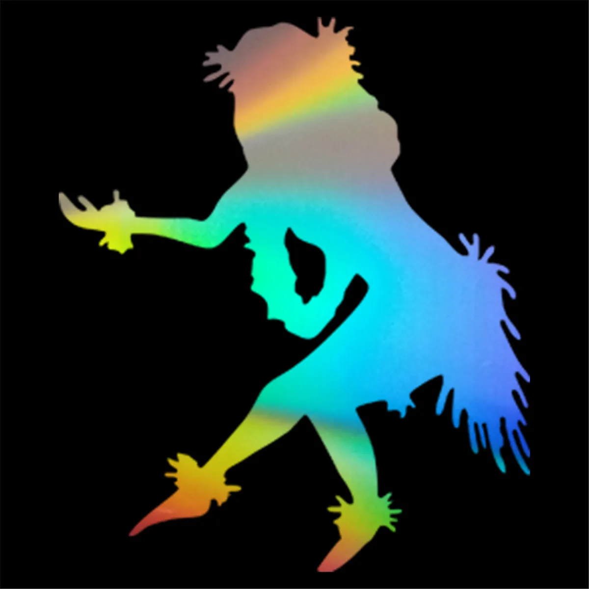 

Hula Girl Car Sticker Window Door Windscreen Bumper Van Laptop Vinyl Decal