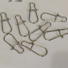 Ищущее 200 шт. 2#19 мм Enhanced Брошь Pin Рыбалка Приманка Разъем завод аксессуары хороший оснастки поворотный pin