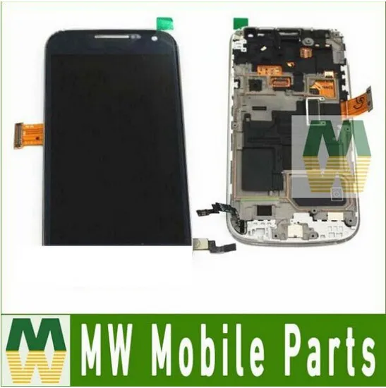 

1 PC / Lot For Galaxy S4 Mini  i9190 i9192 i9195 LCD +Touch Screen+Frame+Protective film+tools Blue White Color