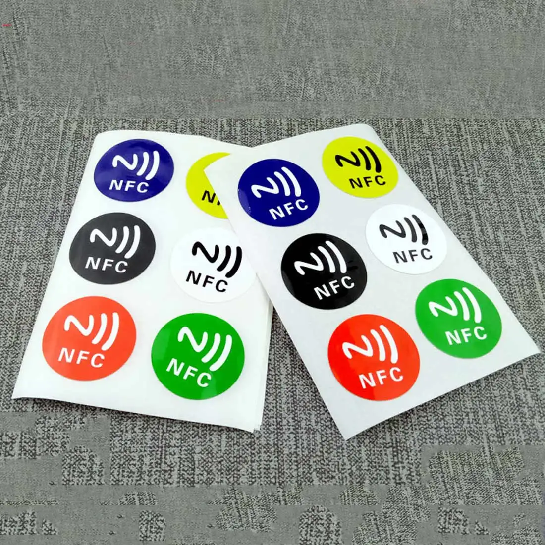 6 наклейка-этикетка с NFC NFC213 чип совместим со всеми NFC мобильный телефон этикетка наклейки Ёмкость умная наклейка