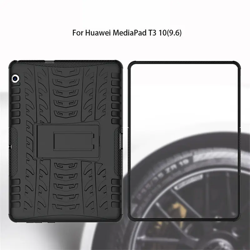 Чехол для huawei MediaPad T3 10 AGS-L09 AGS-L03 9,6 чехол Heavy Duty 2 в 1 Гибридный усиленный ударостойкий Прочный чехол для Honor игровой коврик 2 Funda