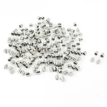 

100 Pcs 250 Volts 15Amp Fast Blow Type Glass Tube Fuses 5 x 20mm