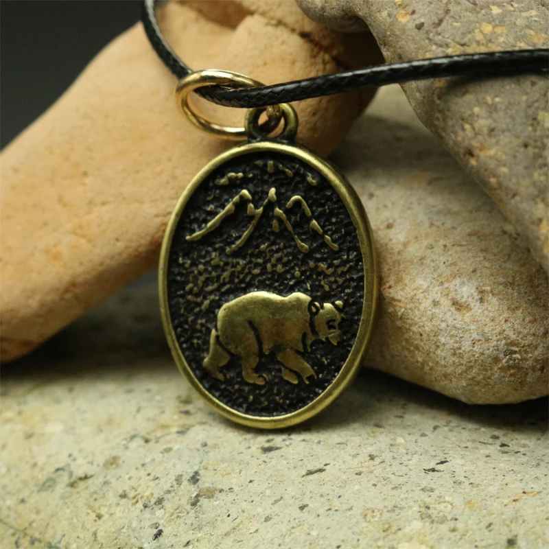 10 шт. подвеска в виде медведя викингов|jewelry selling|animal necklacenecklace girl |