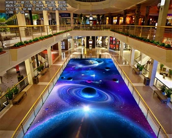 

beibehang wallpaper for kids room Luxury HD Universe Starry 3D Floor Home Decor 3d Mural Ceiling Wallpaper papel de parede 3d