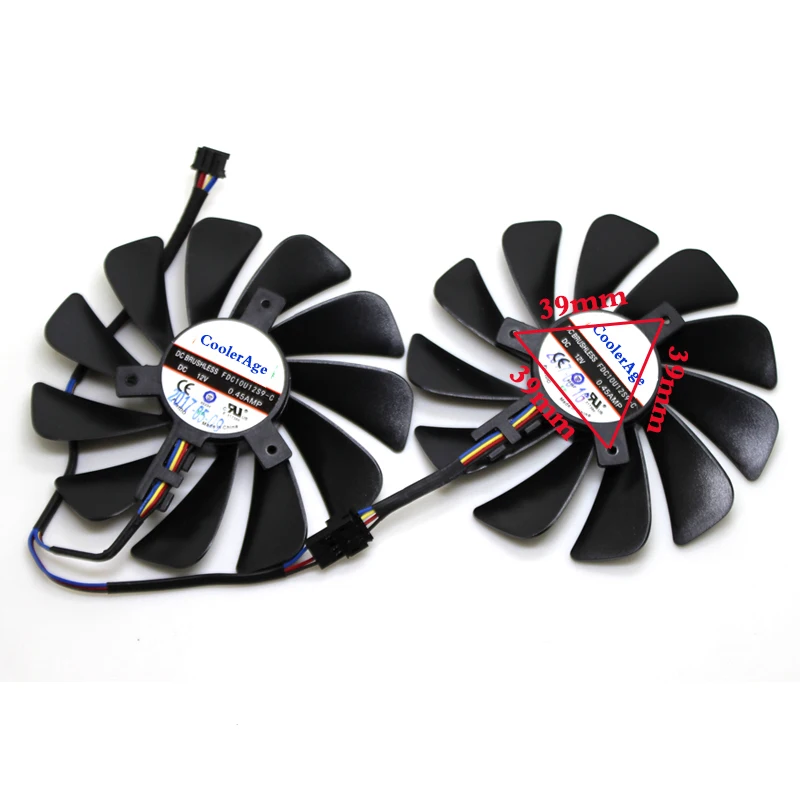 95MM FDC10U12S9-C Cooler Fan Replace For XFX AMD Radeon RX 560D 570 580 RX590 RX580 RX560D Graphics Card Cooling Fan 95MM FDC10U12S9-C Cooler Fan Replace For XFX AMD Radeon RX 560D 570 580 RX590 RX580 RX560D Graphics Card Cooling Fan