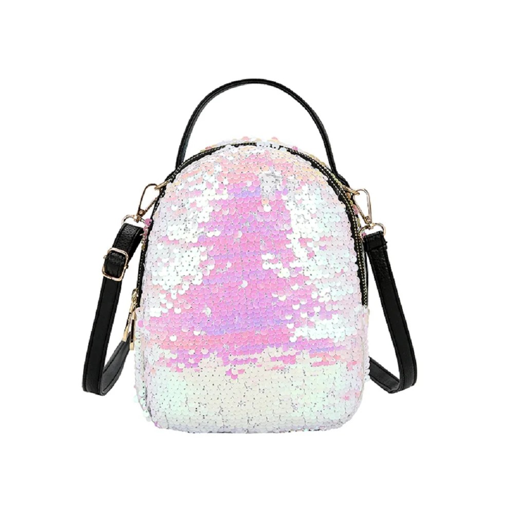 2018 nuevo Mini lentejuelas Mochila mujeres bolsas de escuela princesa Bling Mochila pequeña bolsa de viaje lentejuelas Mochila Feminina 2018 nuevo Mini lentejuelas Mochila mujeres bolsas de escuela princesa Bling Mochila pequeña bolsa de viaje lentejuelas Mochila Feminina