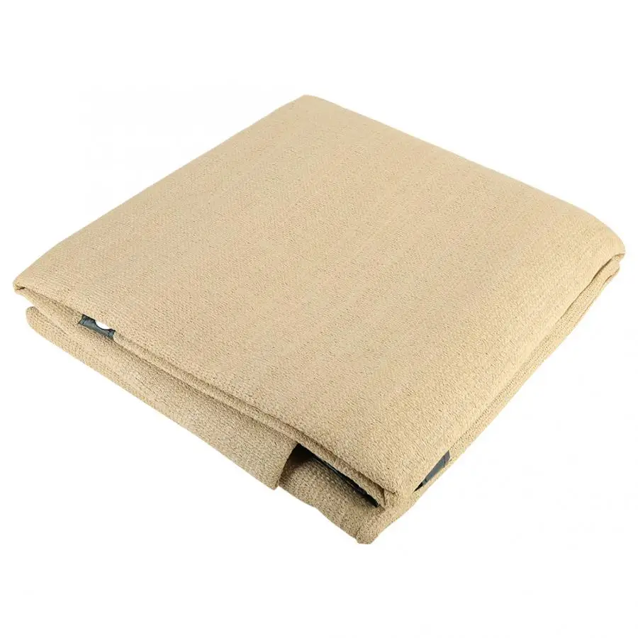 

gazebo 2 Types 6 Pins HDPE Mesh Anti-UV Sunblock Sunshade Net Cover for Balcony Yard ice screen for car
