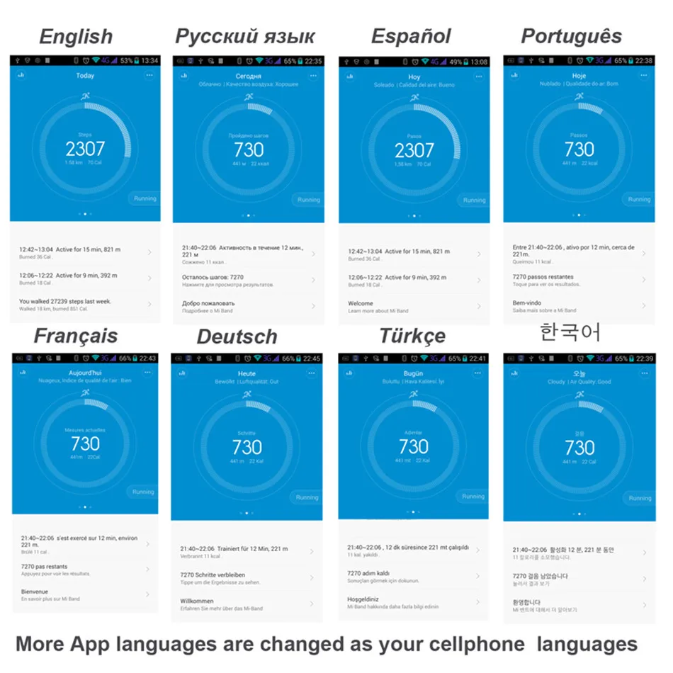 xiaomi mi band 1s languages2015