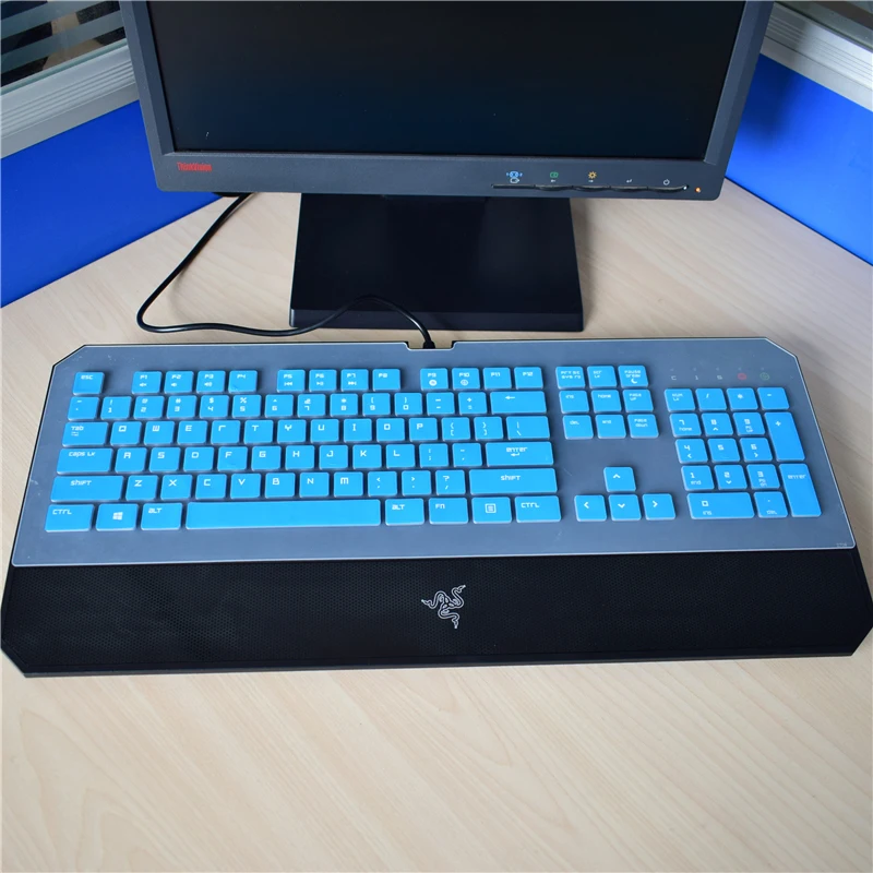 Для razer Deathstalker эфирный Deathstalker Chroma Силиконовый пылезащитный механический защитный чехол для клавиатуры