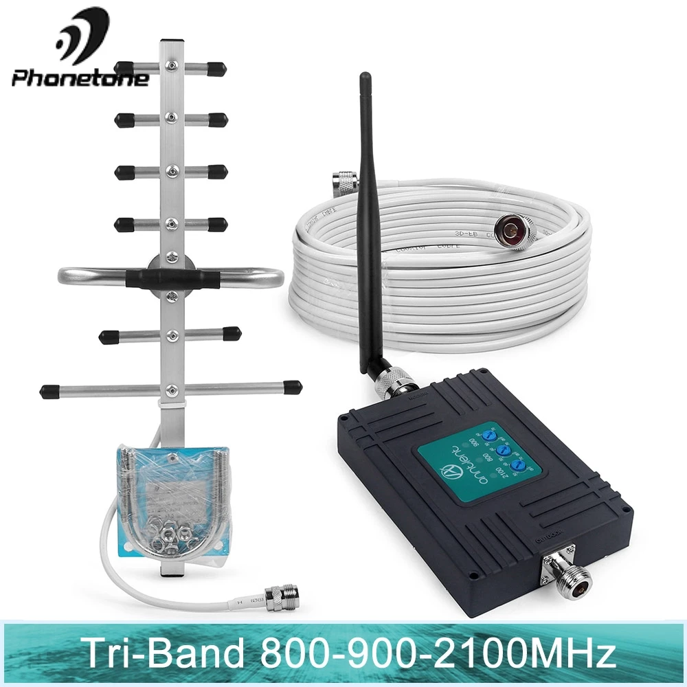 

GSM 2G 3G 4G Mobile Signal booster 900/1800/2100MHz WCDMA Repeater GD900 LTE 1800 WCDMA 2100 Cellular Signal Booster Amplifier