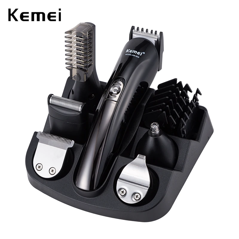100-240V kemei 6 in 1 electric shaver hair clipper hair trimmer titanium beard trimmer shaving machine cutting men nose trimmer 100-240V kemei 6 in 1 electric shaver hair clipper hair trimmer titanium beard trimmer shaving machine cutting men nose trimmer