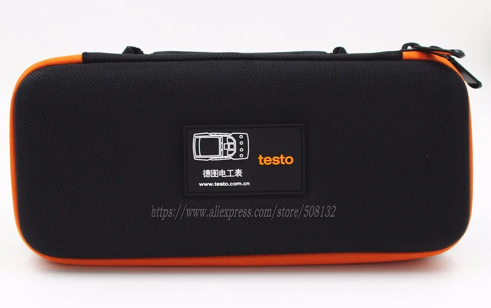 

Testo Soft Carrying Case for Clamp meter 770-1/770-2/770-3 Multimeter 760-1/760-2/760-3 Pressure meter 0560 5126/5127/5128/5129