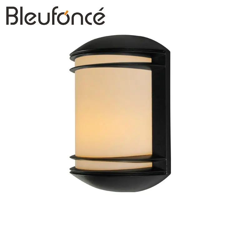

Outdoor Waterproof Wall Lamp E27 Interface light Source lights Porch Garden Lights Aluminum LED Wall Sconce 220V Wall Lamp BL02