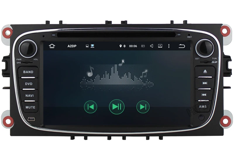 Perfect HIFIF Android 6.0.1 Fast Boot Car DVD Multimedia Player For Ford Focus Mondeo 2G RAM/32G ROM/8Core/2Din Autoradio HD Capacitive 6