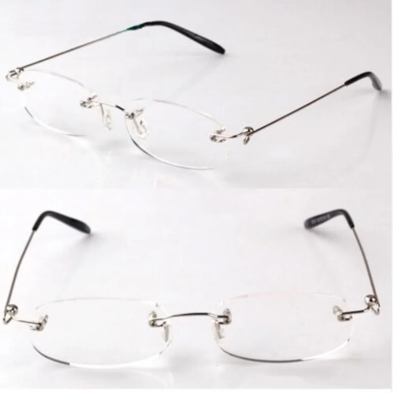 Топ Класс Сверхлегкий неокаймленные очки для чтения унисекс высокой четкости очки без оправы самых продаваемых CI1044